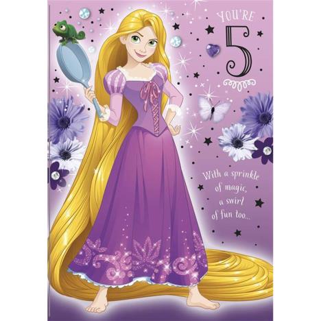 5th Birthday Rapunzel Disney Princess Birthday Card £1.85